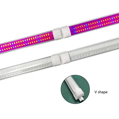 High Efficiency 4FT 18W 25W Full Spectrum Clone LED Grow Light Deliveried To Spain